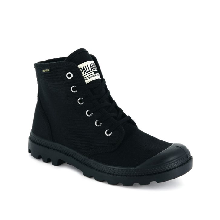 Dámské Tenisky Palladium Pampa Hi Originale High Tops Černé | CZ AQI-75P